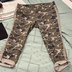 Torrid Camouflage Ankle Pants